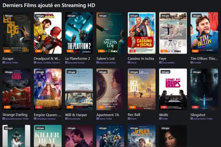 Le nouveau site de Monstream